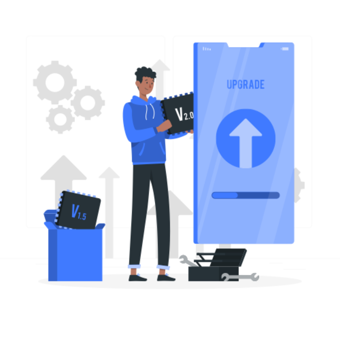 Upgrade Illustration